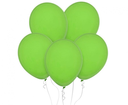 #BL Balony Decomex 11", pastel Lime Green, 100 szt.