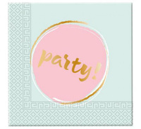 #ZSE Serwetki papierowe Elegant Party, rozm. 33 x 33 cm, 20 szt. KK