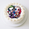 Opłatek na tort JOKER I HARLEY QUEEN