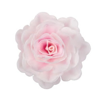 Dekoracja waflowa RÓŻA RÓŻOWA 7 cm Rose Decor
