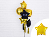 Balon foliowy Cyfra ''4'', 86cm, srebrny
