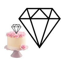 Topper na tort DIAMENT