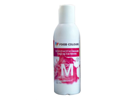 Tusz spożywczy do drukarek CZERWONY 100 ml Food Colours