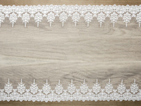 Koronka, złamana biel, 0,45 x 9m (1 szt. / 9 mb.)