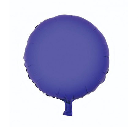 #BFK Balon foliowy "Okrągły", fioletowy, 18" KK
