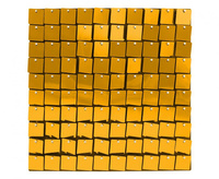 #DEI Panel dekoracyjny miedziany, czarne tło, 30x30 cm/ 100 kwadratów KK