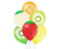 #BL Balony D11 Fruits 1C5S, 6 szt.