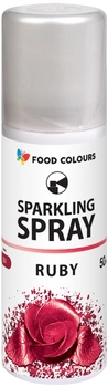 Barwnik w sprayu RUBINOWY 50 ml SPARKLING SPRAY