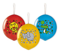 #BL Balony Premium Zwierzęta, piłki z gumką, 3 szt.