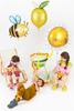 Balon foliowy Kupidyn, 82x99 cm, mix