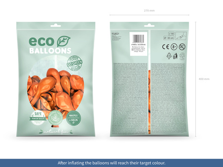 Balony Eco 26cm pastelowe, ultramaryna (1 op. / 100 szt.)