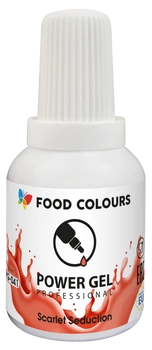 Barwnik w żelu CZERWONY SŁONECZNY 20g PowerGel Food Colours