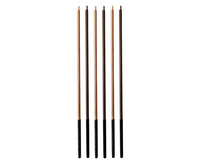#SU Świeczki B&C metaliczne, mokka/miedziany, 3x3x170mm, 6szt. KK