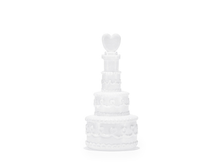 Świeczka urodzinowa Cyferka 7, różowy, 7cm