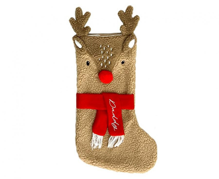 #DEI Skarpeta świąteczna "Jelonek", 28x53cm