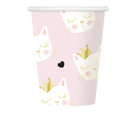 #ZKU_GD Kubeczki papierowe PB&C Kotek, 270 ml, 6 szt. KK