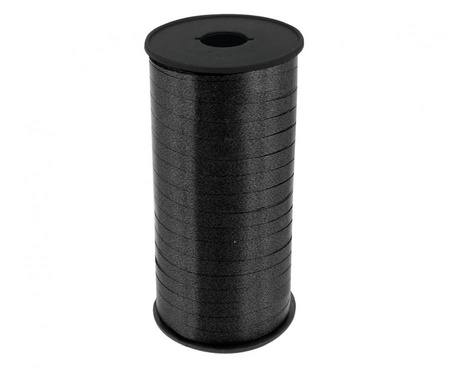 #PAK Tasiemka/wstążka lustrzana czarna, 100y (92 m) KK