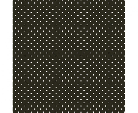 #ZSE Serwetki pap. White Dots on Black, 33x33 cm, 20 szt.