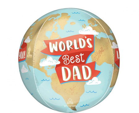 #BFK Balon foliowy ORBZ World's best dad