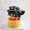 Topper na tort HAPPY BIRTHDAY AUTO I'M NOT OLD, I'M CLASSIC