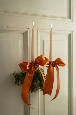 Satyna gładka, koralowy, 0,36 x 9m (1 szt. / 9 mb.)