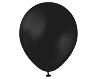#BL Balony Beauty&Charm, pastelowe czarne 5"/ 20 szt.