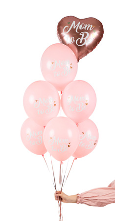Stojący balon foliowy cyfra ''0'', 84 cm, błękit