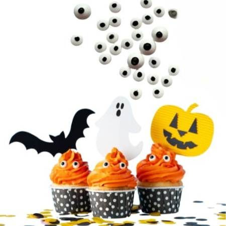 Posypka cukrowa dekoracyjna OCZY OCZKA Halloween 50g KicCake