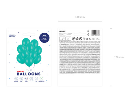 Balony Strong 27cm, Pastel Hot Pink (1 op. / 10 szt.)