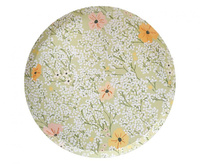 #ZTA Talerzyki papierowe Floral, okrągłe, 25 cm, 8 szt.