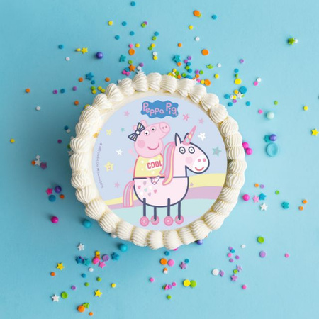 Opłatek na tort ŚWINKA PEPPA