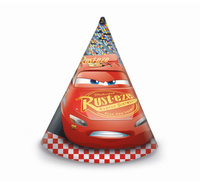 #STAI Czapeczki papierowe "Cars 3", 6 szt.