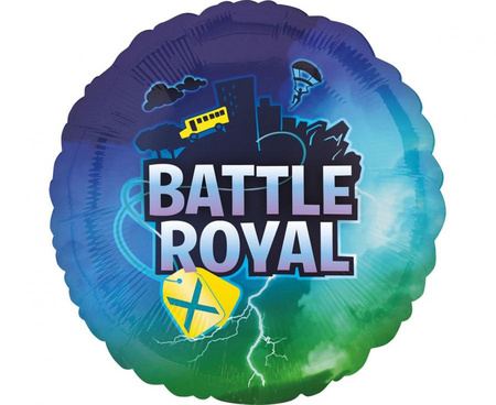 #BFK Balon foliowy Battle Royal, zapakowany
