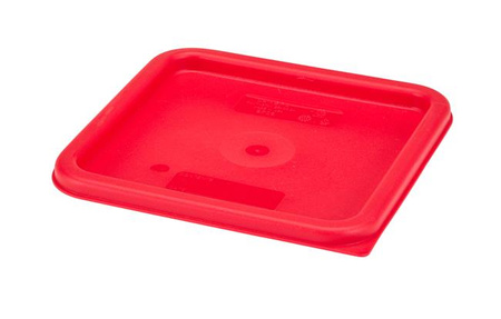 Pokrywka do pojemnika CAMBRO CamSquare® do pojemnika 5,7 l oraz 7,6 l, czerwona