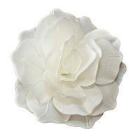 Dekoracja waflowa RÓŻA Pastella BIAŁA Rose Decor