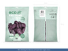 Balony Eco 26cm pastelowe, zielone jabłuszko (1 op. / 100 szt.)