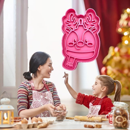 Foremka do tworzenia dekoracji RENIFER WZ.II