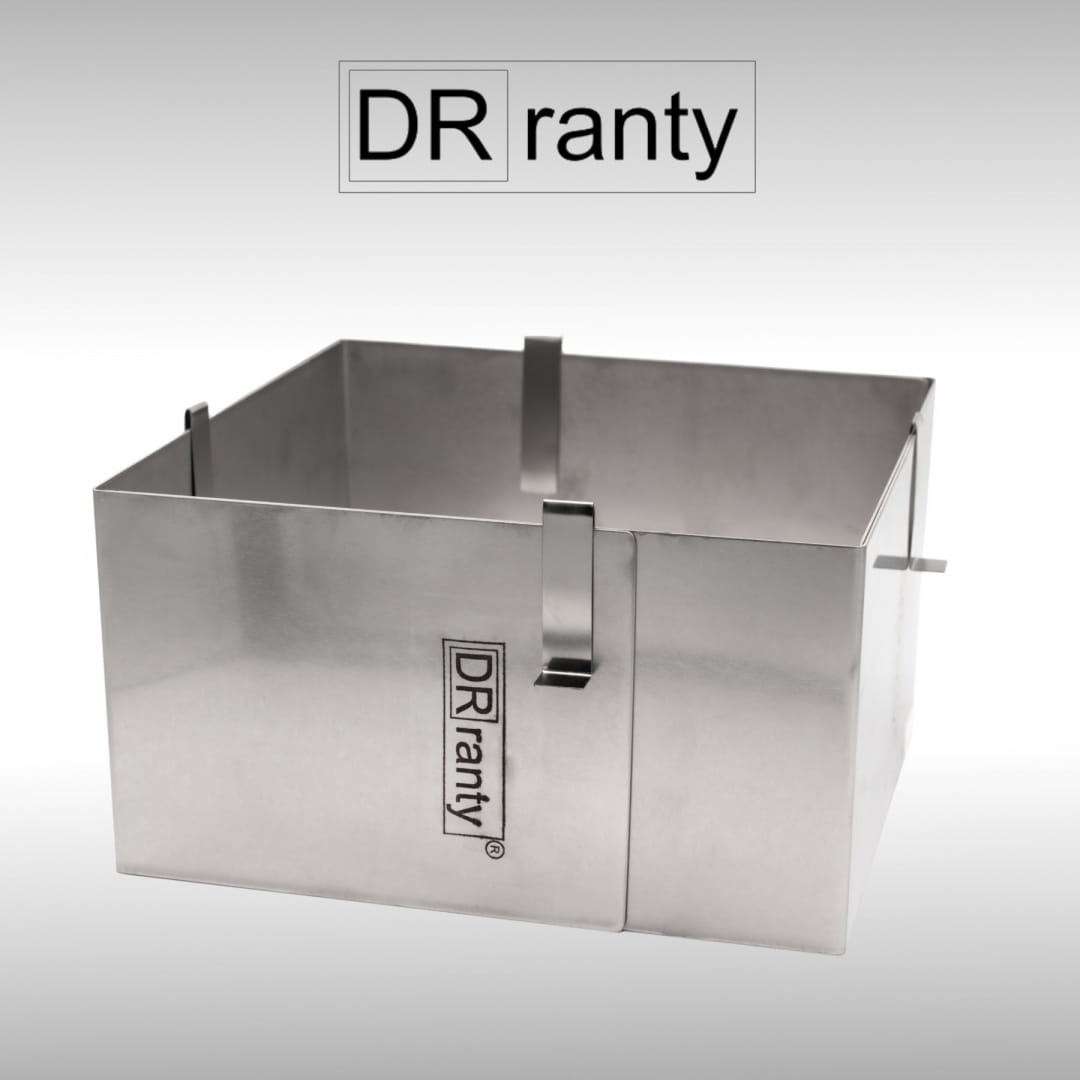 Regulowany rant prostokątny DR Ranty z klamrami spinającymi