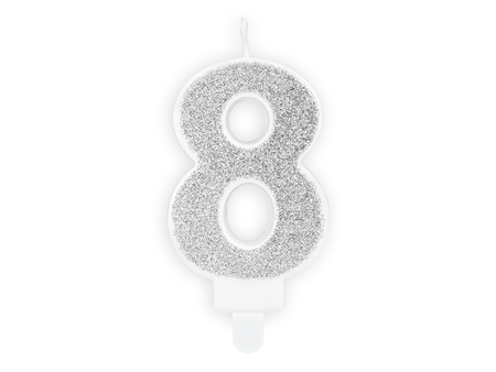 Krepa, 5cm/10m, srebrny (1 op. / 4 szt.)