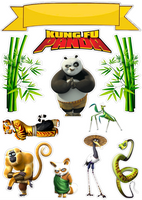 Wydruk jadalny KUNG FU PANDA WZ.II