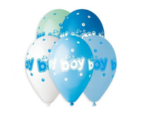#BL Balony Premium Hel It's a Boy, 13 cali/ 5 szt. KK