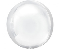 #BFK Balon foliowy ORBZ - Kula biała (niepakowany)