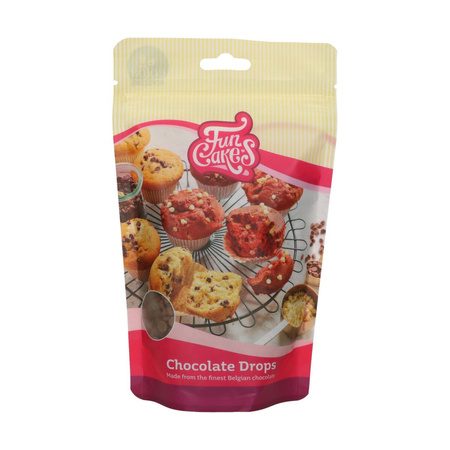 Czekolada do zapiekania 350g Fun Cakes krople czekoladowe mleczne