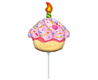 #BFK Balon foliowy 14" FX - Muffinka, niepakowany