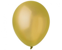 #BL Balony Decomex 9", metallic Gold, 100 szt.