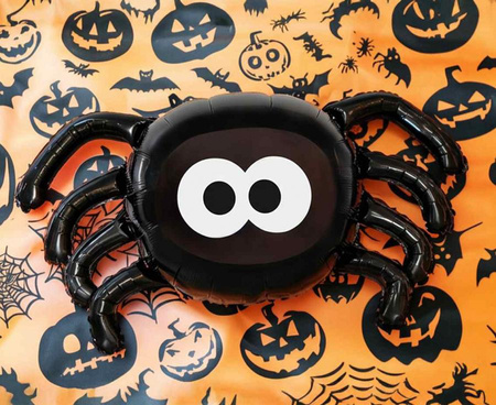 Balon foliowy Uroczy pająk, 89x47 cm Halloween