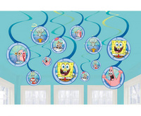 #DEI Spirale Deko SpongeBob, 12 szt.