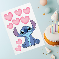 Opłatek na tort LILO I STICH WZ.IX