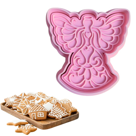 Zestaw 2 szt. foremek do tworzenia dekoracji ANIOŁ WZ. I KicCake