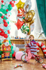 Balon foliowy Czarownica, 73,5x101 cm, mix